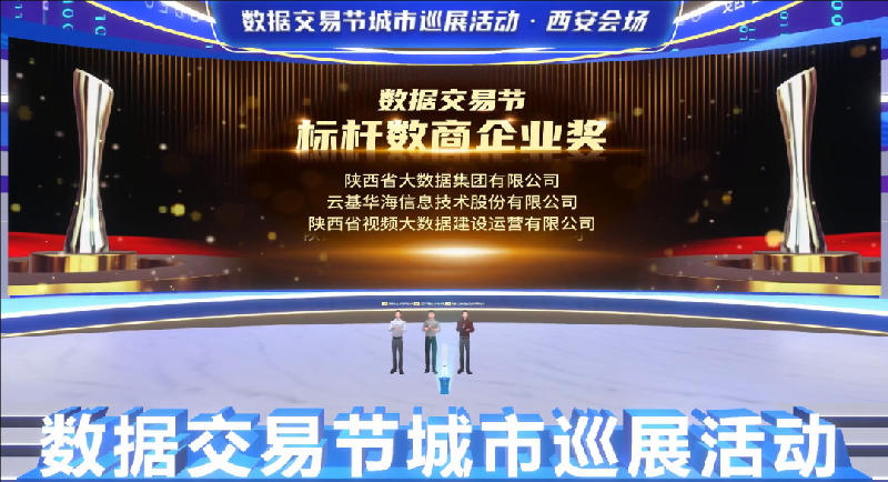 云基华海受邀参加“全球数商大会 · 数据交易节城市巡展西安站”并荣获标杆数商企业奖
